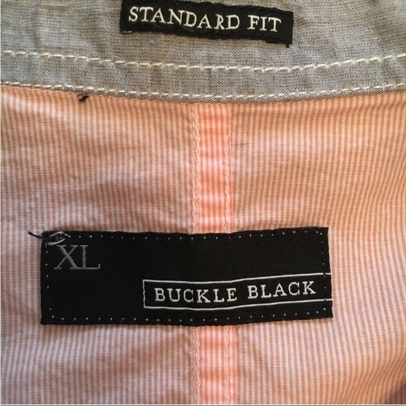 BUCKLE BLACK Shirt Standard Fit Peach Size XL - Picture 5 of 5